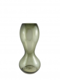 Βάζο Χειροποίητο Φυσητό Γυαλί Γκρι 19x25,5εκ. Zen Collection 25.43.52117