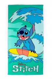 Πετσέτα Θαλάσσης Παιδική Microfiber 70x140εκ. Lilo & Stitch 784 Turquoise Disney DimCol