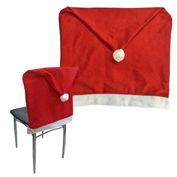 Κάλυμμα Πλάτης Καρέκλας Σκούφος 60x49εκ. Xmas fest 93-2203
