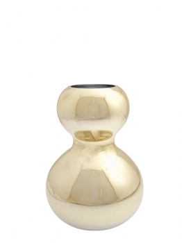 Βάζο Χειροποίητο Φυσητό Γυαλί Χρυσό 17x25εκ. Zen Collection 25.43.52164