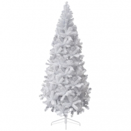 Χριστουγεννιάτικο Δέντρο Slim PVC Λευκό iliadis 210εκ. 20682