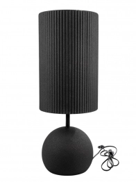 Φωτιστικό Επιτραπέζιο Μεταλλικό Μαύρο 22x22x59εκ. Zen Collection 25.16.51585