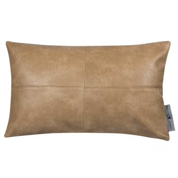 Διακοσμητικό Μαξιλάρι Faux Leather 30x50εκ. Essential 3986 Khaki Greenwich Polo Club