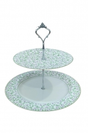 Ορντερβιέρα 2 Όροφη Πορσελάνης 27εκ.-20εκ. Floral Oriana Ferelli PR232450012