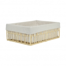 Καλάθι Οργάνωσης Paper Rope Μπεζ Nest 36x27x13εκ. Estia 02-28008