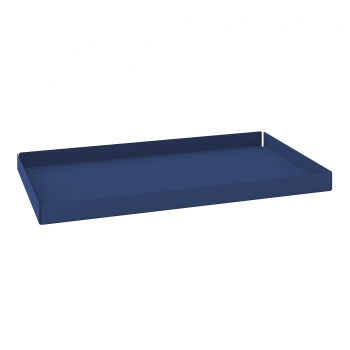 Σαπουνοθήκη Επικαθήμενη Ανοξείδωτη Matt Navy Blue Pam & Co 14x8x1εκ. 82-203