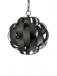 Φωτιστικό Οροφής Μεταλλικό Μαύρο 42x42x44εκ. Zen Collection 25.16.51591