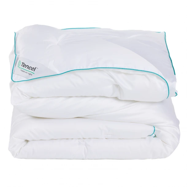 Πάπλωμα Tencel Υπέρδιπλο 220x240εκ. Comfort 1429 Λευκό Das Home