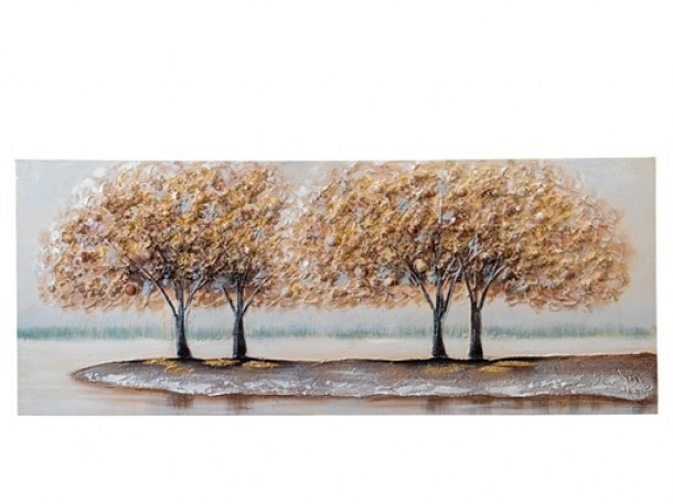 Πίνακας Ζωγραφικής Καμβάς Δάσος 150x4x60εκ. Zen Collection 25.11.51421