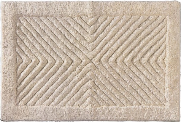 Ταπέτο Μπάνιου Βαμβακερό Mozaik Natural 55x85εκ. Guy Laroche
