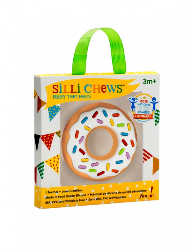 Μασητικό Donuts Silli Chews™ Βανίλια Baby to Love BTL-SC-6