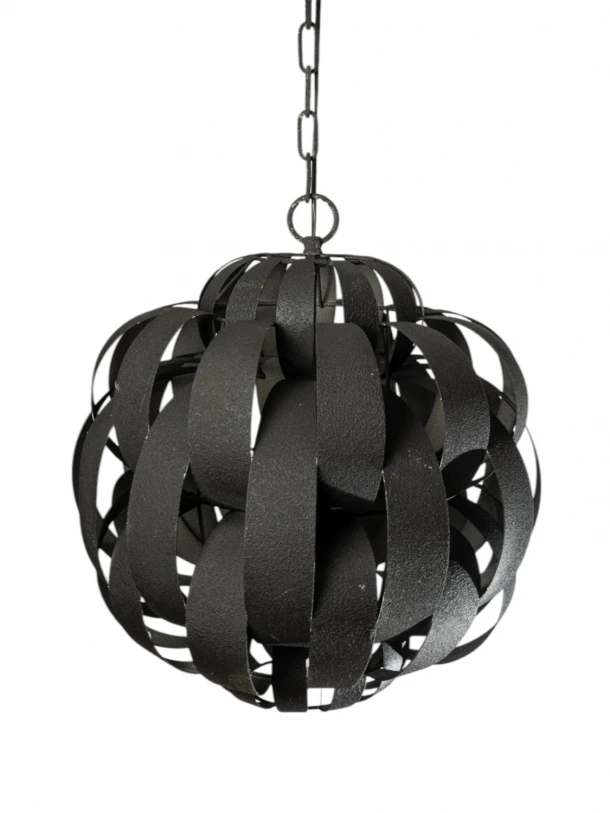 Φωτιστικό Οροφής Μεταλλικό Μαύρο 50x50x53εκ. Zen Collection 25.16.51593