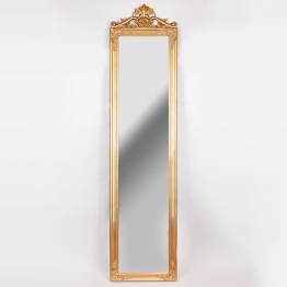 Καθρέπτης Δαπέδου Polyresin Χρυσός 45x5x180εκ. ESTHETI 751-13010