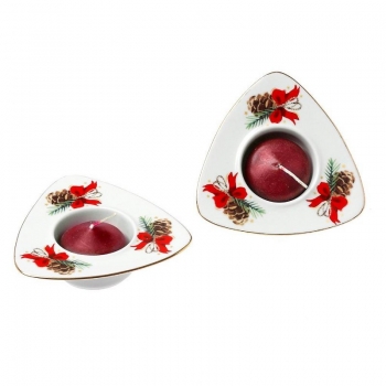 Χριστουγεννιάτικο Κηροπήγιο  Πορσελάνης Christmas Magic CRYSPO TRIO 06.240.881