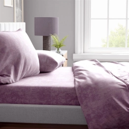 Σεντόνι Μεμονωμένο Polycotton King 240x270εκ. Shadow 25 Light Purple DimCol