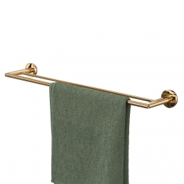 Κρεμάστρα Διπλή Cooper Polished Gold 65,2x12,6x5,2εκ. Tiger 800560