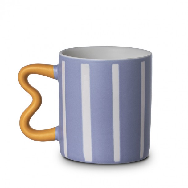 Κούπα New Bone 450ml-8,9x10εκ. Μωβ Jazz Lines Estia 07-35136