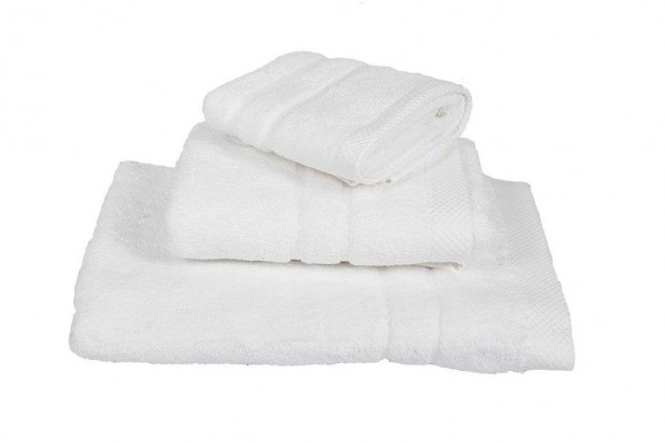 Πετσέτα Βαμβακερή Χειρός 40x60εκ. White Le Blanc 700443-11