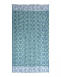 Πετσέτα Θαλάσσης 2 Όψεων Βαμβακερή Μπλε-Λευκή-Πράσινη 100x180εκ. ble 5-46-304-0045