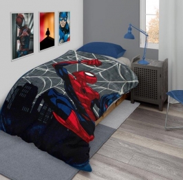 Κουβέρτα Μονή Βελουτέ 160x220εκ. Spiderman 518 Disney DimCol
