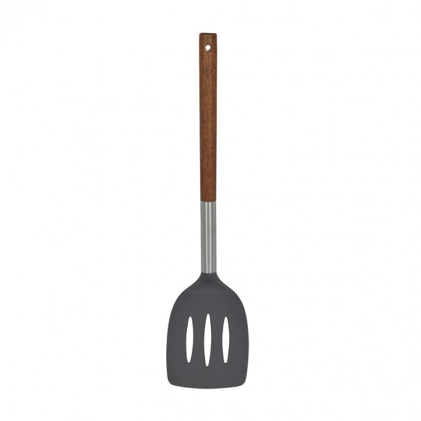 Σπάτουλα Τρυπητή Nylon-Ξύλινη Stone Estia 8x35εκ. 01-2640