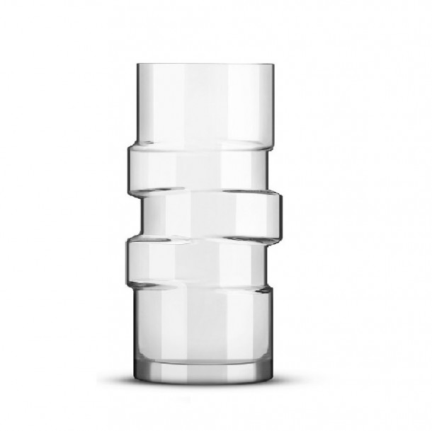 Ποτήρι Γυάλινο Διάφανο The Glitch 400ml-6,5x15,05εκ. ESPIEL S41137VCP40K6