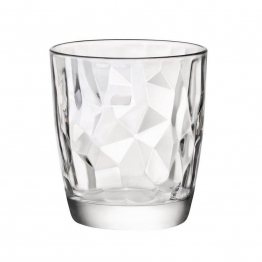Ποτήρι Ουίσκυ Γυάλινο Διάφανο 390ml Diamond Bormioli Rocco BR00302260