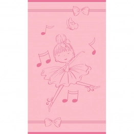 Πετσέτα Θαλάσσης Βαμβακερή Velour Pink 70x120εκ. Dancing Melinen 20004884