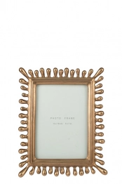 Κορνίζα Polyester Μπρονζέ 13x18εκ. Zen Collection 24.34.51072