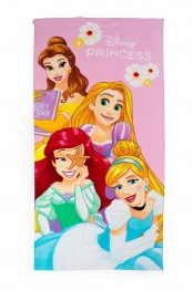 Πετσέτα Θαλάσσης Παιδική Microfiber 70x140εκ. Princess 29 Coral Disney DimCol