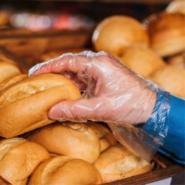 Γάντια Ψιλά PE Μίας Χρήσης Jana 100 τεμ