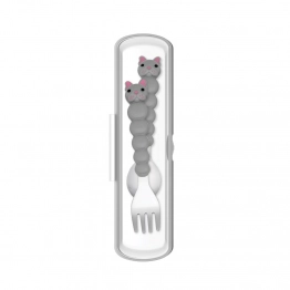 Σετ Κουτάλι & Πιρούνι Σε Θήκη Ανοξείδωτο Bulldog Melii MEL20200