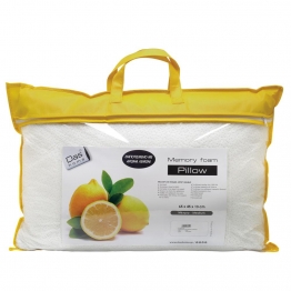 Μαξιλάρι Lemon-Memory Foam 65x45εκ. Das Home 1040