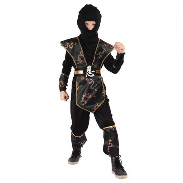 Στολή Παιδική Χρυσός Νίντζα (4-6 ετών / 7-10 ετών / 11-14 ετών) Carnavalista 3-2096