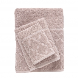 Σετ Πετσέτες 3τμχ Polycotton Best 0790 Γκρι Das Home