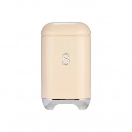 Βάζο Κουζίνας Για Ζάχαρη Μεταλλικό Κρεμ Epoque 11x18,8εκ. Estia 01-28374