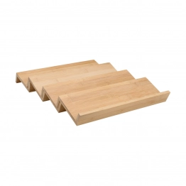 Βάση Οργάνωσης Μπαχαρικών Σετ 4τμχ Bamboo Essentials 31x45,5x6εκ. Estia 02-31459
