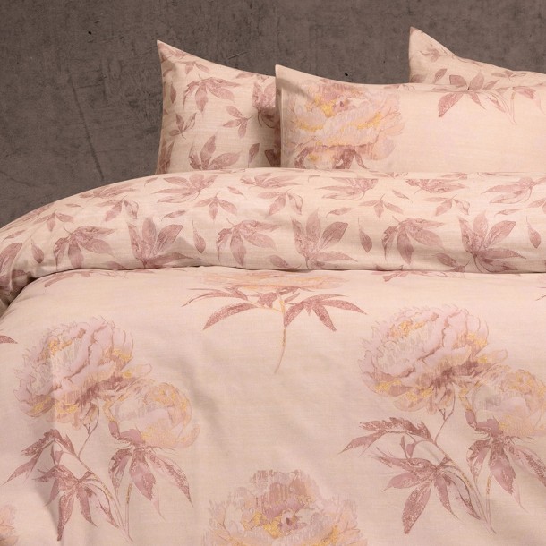 Ζεύγος Μαξιλαροθήκες Βαμβακερές 50x70εκ. Calvert Rose Ultra Line Melinen 20004162