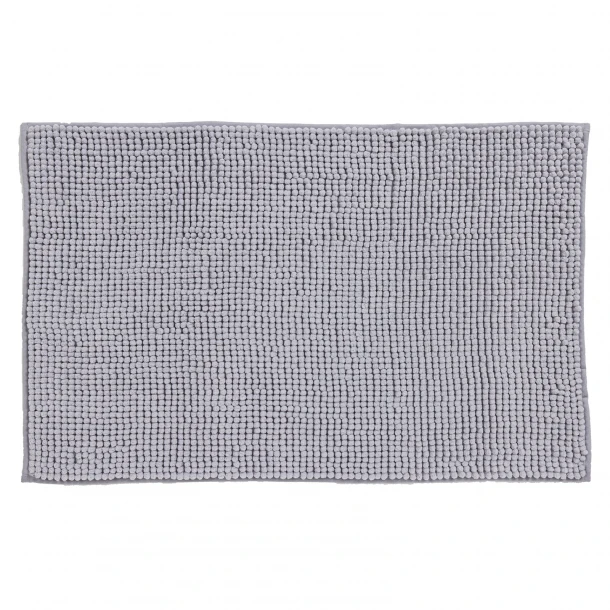 Ταπέτο Μπάνιου Αντιολισθητικό Chenille 50x80εκ. Bathmats 0774 Γκρι Das Home