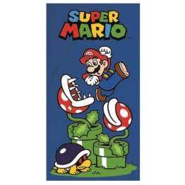 Πετσέτα Θαλάσσης Microfiber 70x140εκ. Super Mario 42-3250