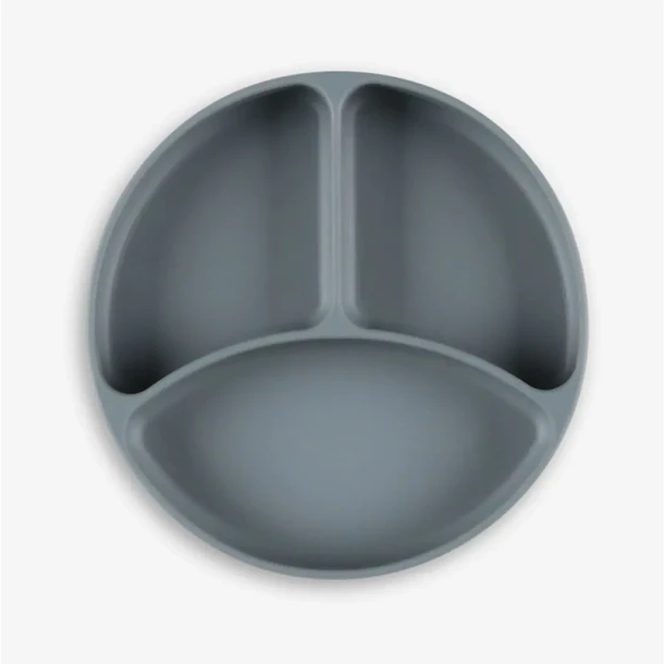 Πιάτο Σιλικόνης Με Βεντούζα Navy Blue Minene 13312011930OS