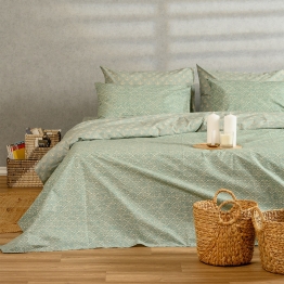 Σετ Σεντόνια Βαμβακερά Υπέρδιπλα 235x270εκ. Chantal Aqua Urban Line Melinen 20004540