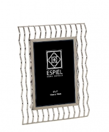 Κορνίζα Μεταλλική Ασημί ESPIEL 13x18εκ. FAM313
