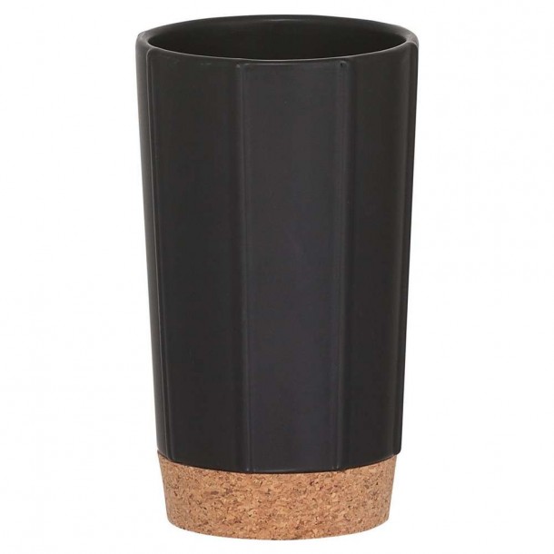 Ποτηροθήκη Πορσελάνης 7,1x12,5εκ. Cork Black Sealskin 362510419