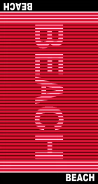 Πετσέτα Θαλάσσης Βελουτέ 90x170εκ. Ζακάρ 73 DimCol