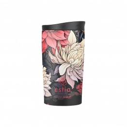 Θερμός Ποτήρι Ανοξείδωτος Travel Mug Midnight Blossom Save The Aegean 350ml-8x8x15εκ. Estia 01-25595
