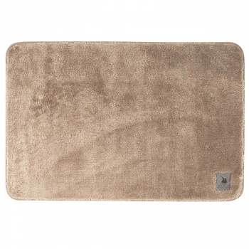 Ταπέτο Μπάνιου Αντιολισθητικό Polyester 60x90εκ. Essential 3117 Taupe Greenwich Polo Club