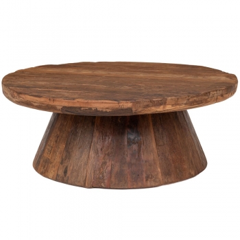 Τραπεζάκι Σαλονιού Ξύλινο Καφέ iliadis 80x80x32εκ. 92089