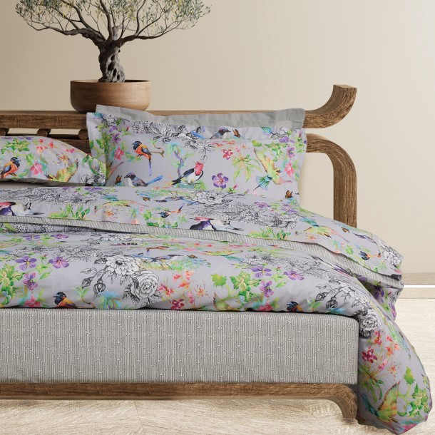 Σετ Σεντόνια Βαμβακερά King 260x280εκ. Daily 3177 Multicolor Das Home