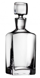 Καράφα Κρυσταλλίνης Διάφανη 800ml Square NUDE NU92380